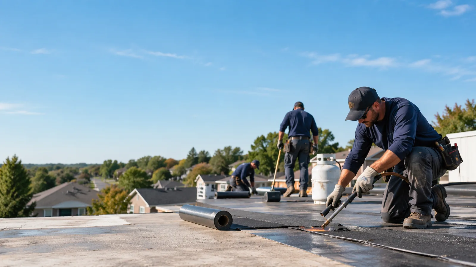Flat Roof Leak Repair providers in Chrisman, IL